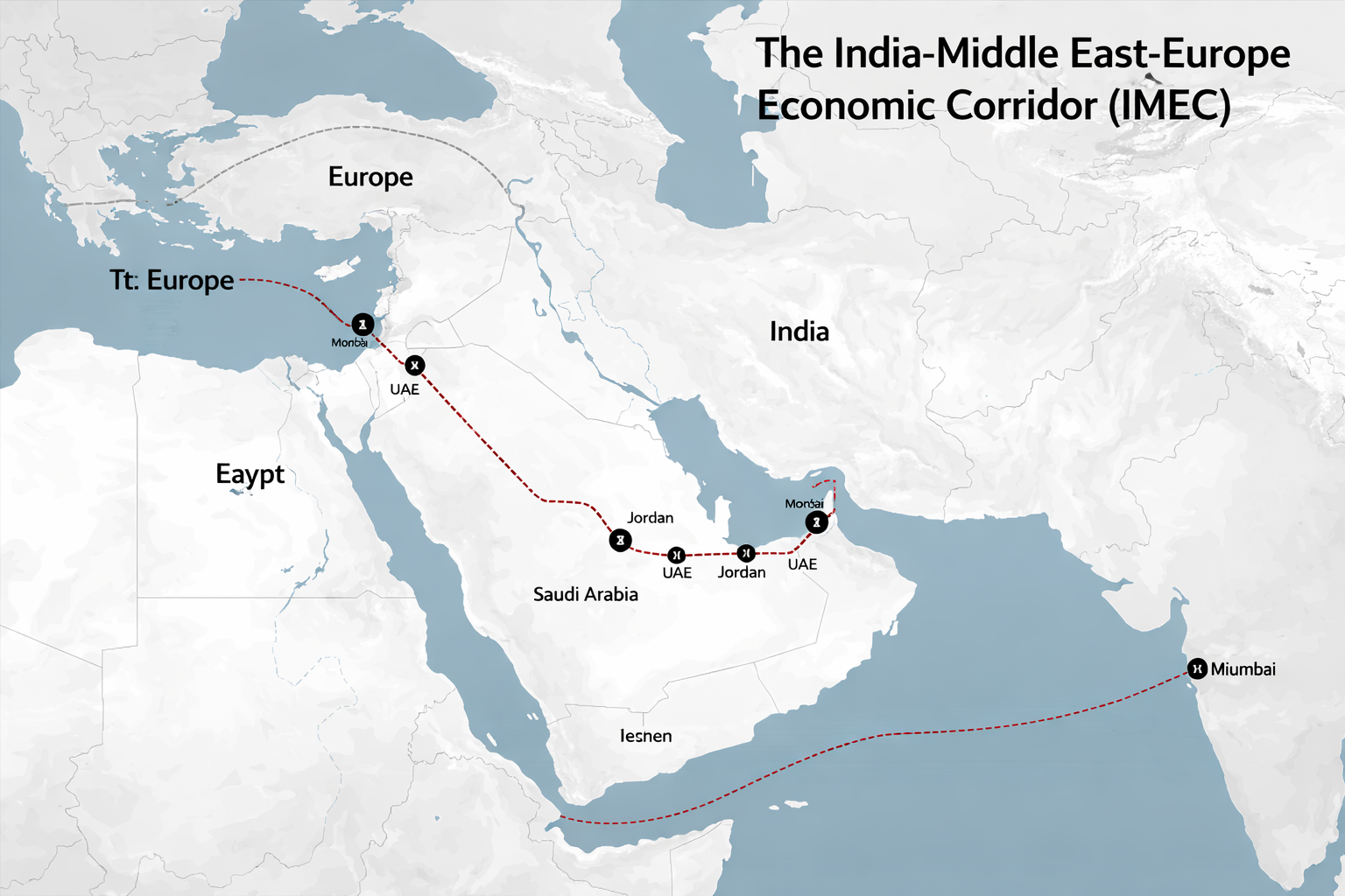 india, uae map path to $200 billion trade